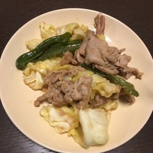 みんな大好き回鍋肉♪ 食材2つですぐできる！